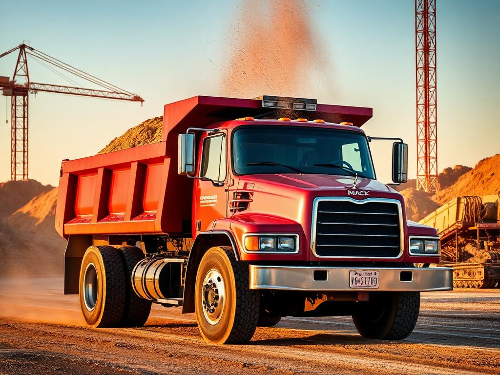 شاحنة قلاب Mack